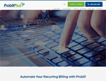 Tablet Screenshot of probill.com